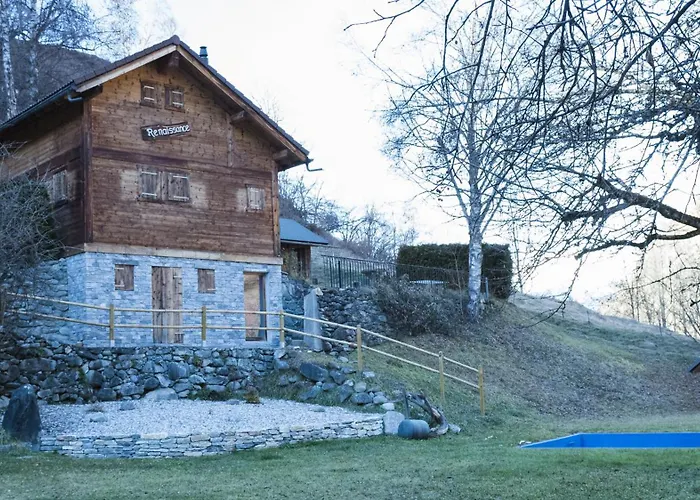 Chalet Alpin Authentique Au Coeur Du Valais, Heremence *